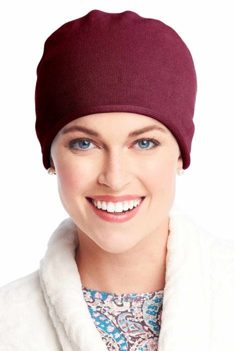 All Cotton Snuggle Beanie™ Sleeping Cap | Sleep Hats for Women