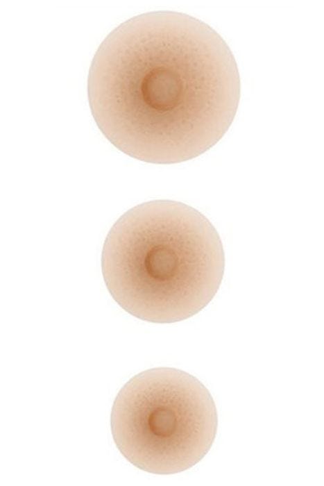 Adhesive Nipple Set by Amoena | Realistic Silicone Mastectomy Nipple Prosthesis