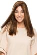 F-Top Blend 1" Tape-Tab Human Hair Topper by Wig Pro | Hand Tied, Monofilament 