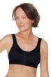 Ester Post-Surgical Bra by Amoena | Seamless Compression Front Closure Mastectomy Sports Bra with Pockets