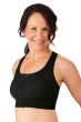 Amoena Gloria Sports Mastectomy Bra | Zipper Front, Pocketed, Medium‑Support
