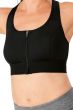 Amoena Gloria Sports Mastectomy Bra | Zipper Front, Pocketed, Medium‑Support