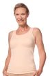 Liane Pocketed Lymphedema Recovery Top by Amoena | CuraLymph™ Comfort Pocketed Camisole with Shelf Bra