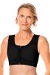 Lymph Flow Wire-Free Front Closure Bra by Amoena | Compression & Lymph Care Pocketed Bra