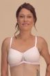 Kennie Padded Wire-Free Mastectomy Bra by Amoena | Soft Pocketed Bra with Lace