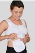 ABC 519 Compression Bra | Post-Surgical Pocketed Front-Close Mastectomy Bra