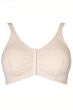 Emma #7600 by Nearly Me | Lace Mastectomy Bra with Front Closure Pockets