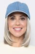 Baseball Cap with Hair: 8292 Classic Bob Hat Denim by Henry Margu
