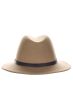 Adam Vegan Leather Band Fedora Hat | Stylish Fedora Hats for Men