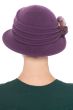 Anne Wool Floral Cloche Hat | 100% Wool Hats for Women