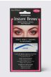 Arched shape peel and stick eyebrow stencils