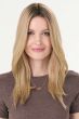 Barely There 16-18 Inch Straight Hair Topper by Envy | Lace Front, Mono, Heat Friendly