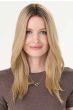 Barely There 16-18 Inch Straight Hair Topper by Envy | Lace Front, Mono, Heat Friendly