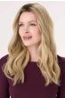 Barely There 16-18 Inch Wavy Hair Topper by Envy | Lace Front, Mono, Heat Friendly