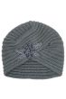 Beaded Knit Turban for Women