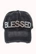 Bejeweled Blessed Baseball Cap | 100% Cotton Baseball Hat for Women
