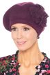 Wool Felt Floral Beret | Trendy Wool Berets for Women