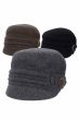 Bobbie Wool Buckle Newsboy Beanie | Wool Winter Newsboy Hats for Women