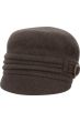 Bobbie Wool Buckle Newsboy Beanie | Wool Winter Newsboy Hats for Women
