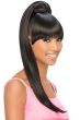 BP-Loui Bang and Ponytail by Vivica Fox Wigs - Heat Friendly Synthetic Hairpiece Extension