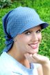 brimmed scarf for chemotherapy patients