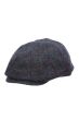 Men's wool driver caps or flat caps in plaid