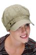 buckle newsboy hat - distressed cap for women