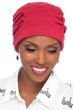 Chapeau Turban Hat | Soft Pleated 100% Organic Cotton Turban Beanie for Women