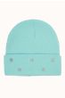 Christine Shimmer Flower Beanie Hat | Cute Winter Beanie Hats for Women