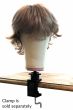 Professional Long Neck Canvas Wig Block Head for Styling