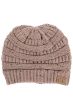 Classic CC Beanie Hat | Trendy Beanie Hats for Women