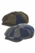 Cole Patchwork Wool Blend Newsboy Hat | Classic Newsboy Hat for Men