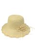 Josie Crochet Brim Flower Sun Hat | Stylish Sun Hats for Women