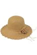 Josie Crochet Brim Flower Sun Hat | Stylish Sun Hats for Women