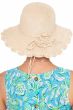 Josie Crochet Brim Flower Sun Hat | Stylish Sun Hats for Women