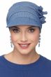 Cardani Buttery Soft Florette Newsboy Hat in Cupro Modal