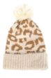 Deluxe Cheetah Print Soft Beanie Hat | Fun Winter Beanies for Women