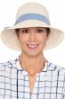 Hester Denim Band Bucket Hat | Stylish Straw Summer Hats for Women