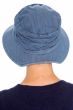 Denim Tencil Pleated Bucket Hat | Cardani Womens Bucket Hat