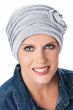 Distressed Rosette Beanie Hat - All Cotton