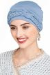 Two Piece Double Braid Turban Beanie Set by Cardani | 100% Organic Cotton Comfort