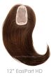 EasiPart 12" Human Hair Topper by Jon Renau Wigs Easihair | Top Piece Wiglet for Thinning Hair