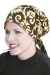 easy to tie head scarf for cancer patients and women with hair loss