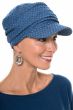 Petite Sized Denim Eyelet Tenley Baseball Cap | Soft Sporty Ball Cap for Women