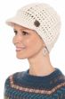 Cassia Button Brimmed Beanie Hat | Soft Beanie Hats for Women
