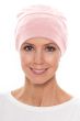 Cardani Feather Lite Sleep Cap | Viscose from Bamboo Sleeping Cap for Women | Luxury Bamboo - Cameo Pink