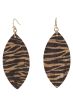 Fierce Tiger Stripe Earrings | Lightweight and Natural