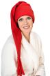 Elf Sleep Cap - Fleece Stocking Sleeping Hat for Men or Women