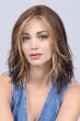 Flow Wig by Ellen Wille | Medium-Length Wavy Lace Front Wig with Mono Part