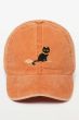 Halloween Black Cat Embroidered Baseball Cap | Cotton Baseball Cap for Women